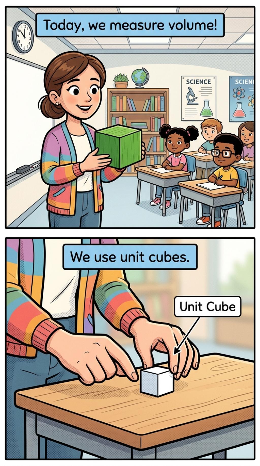 Learning about Volume is FUN – Part 2: Measuring Volume with Cubes