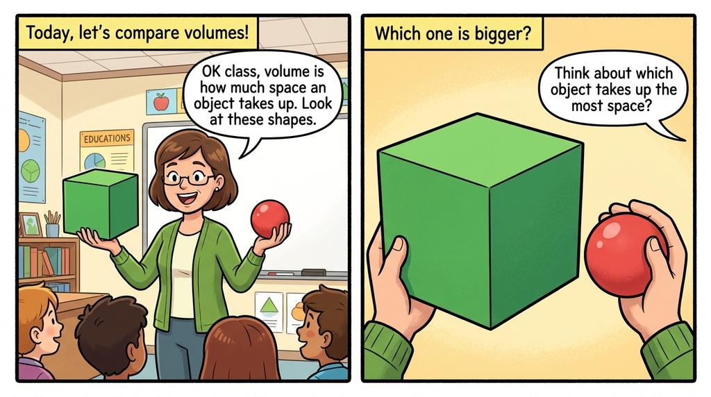 Learning about Volume is FUN – Part 6: Comparing Volumes